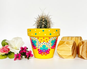 Petit pot pour cactus, cache-pot