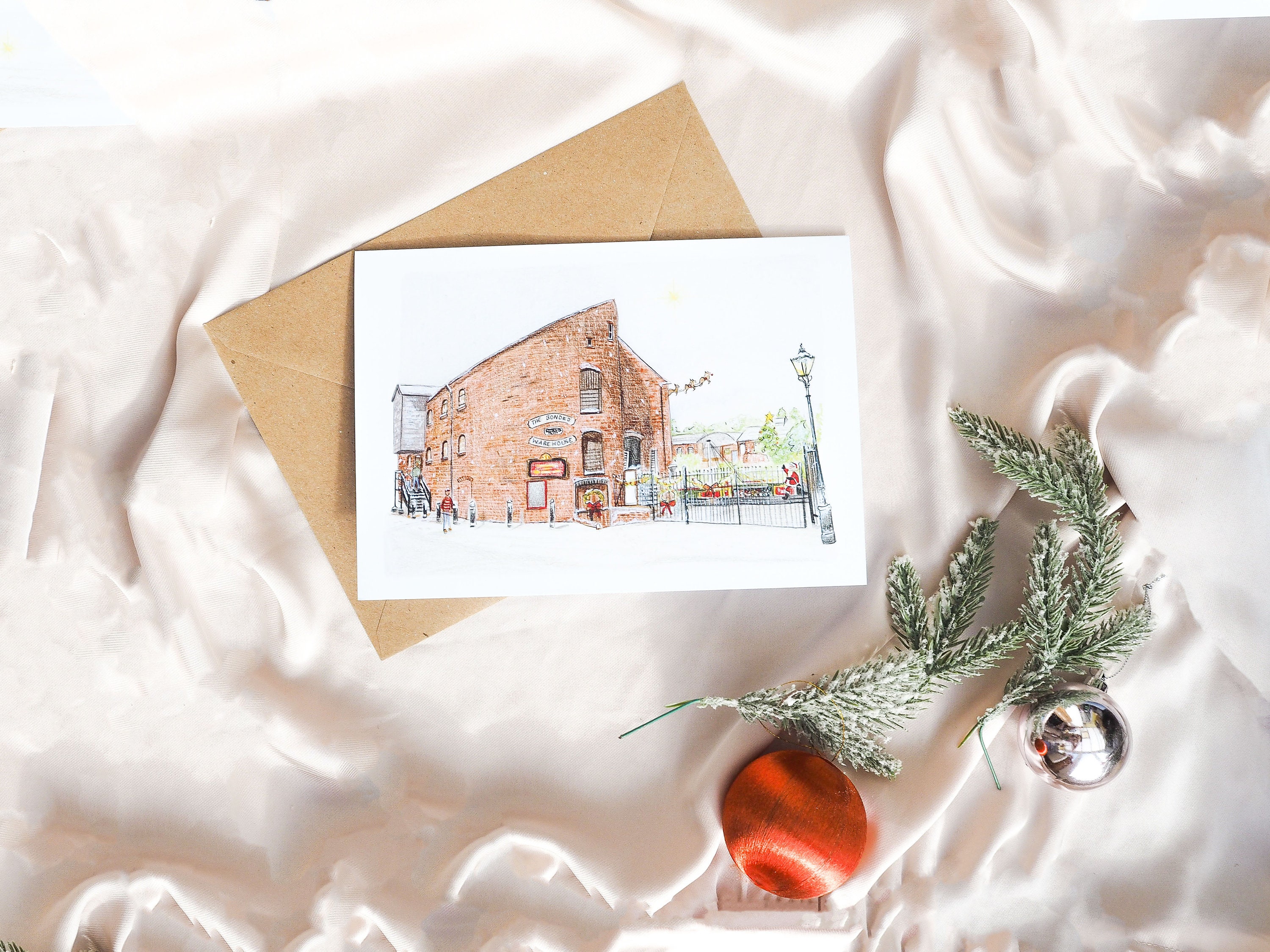 Black Country Christmas Cards Leonard Road the Bonded Etsy