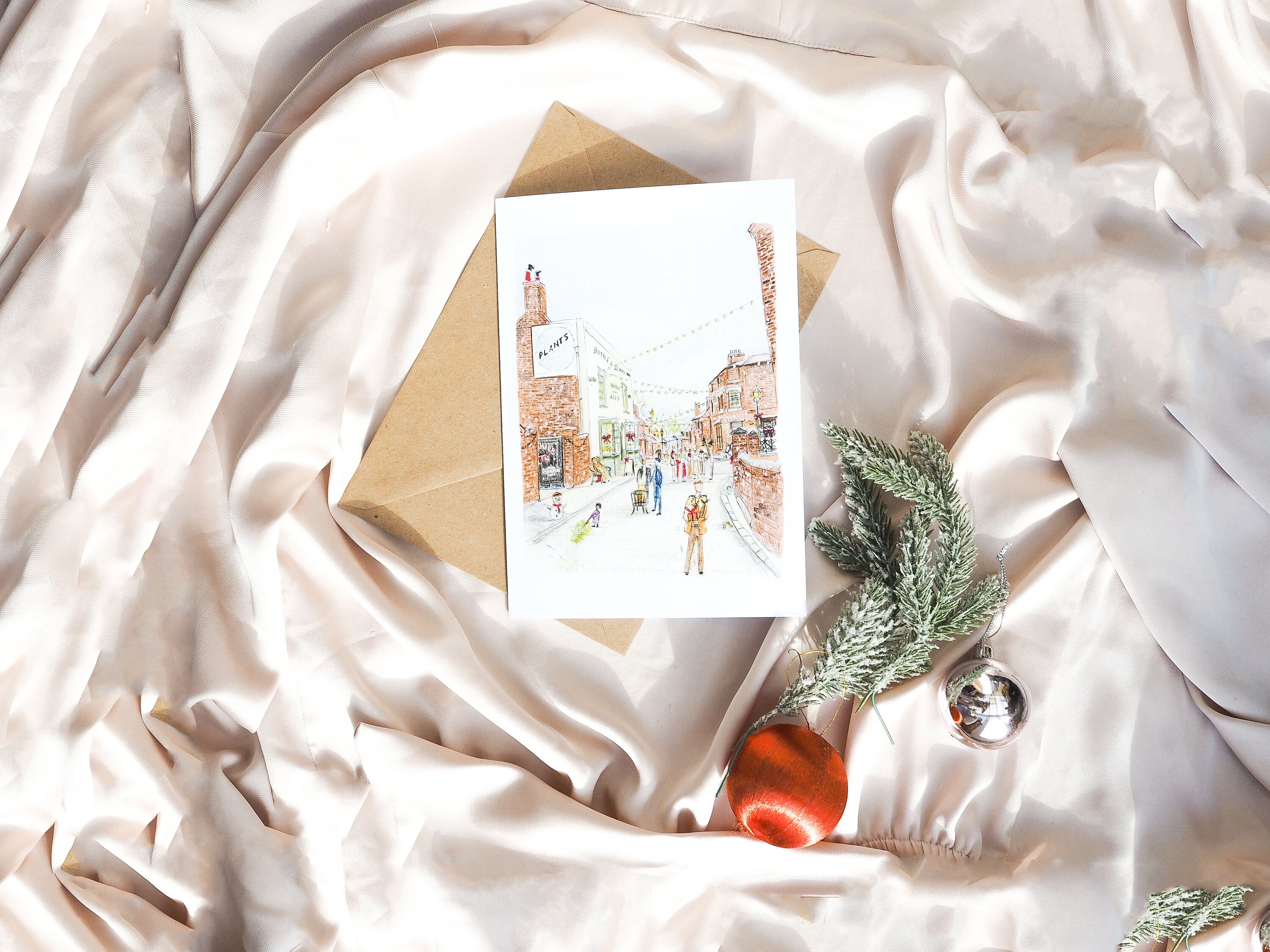 Black Country Christmas Cards Leonard Road the Bonded Etsy