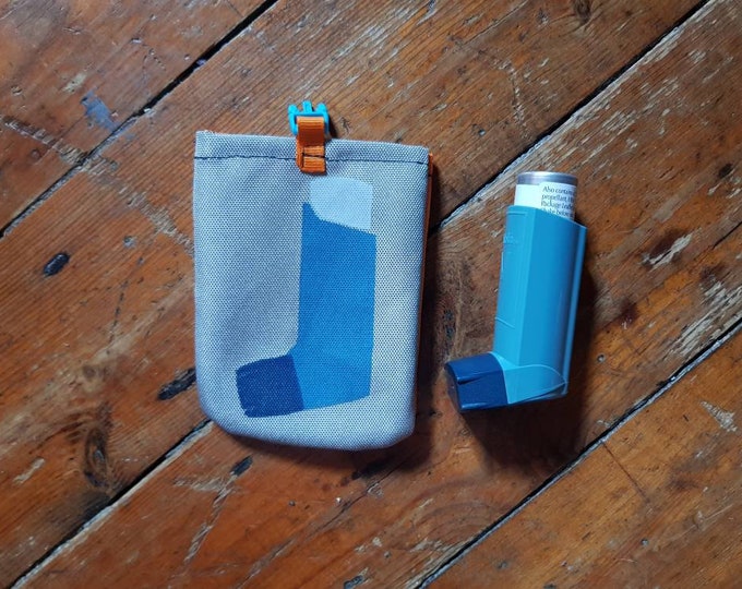 Puffer Pouch an Asthma Inhaler Pouch Etsy