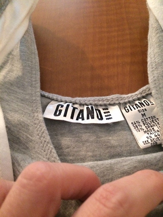 vintage Gitano women's leotard size medium