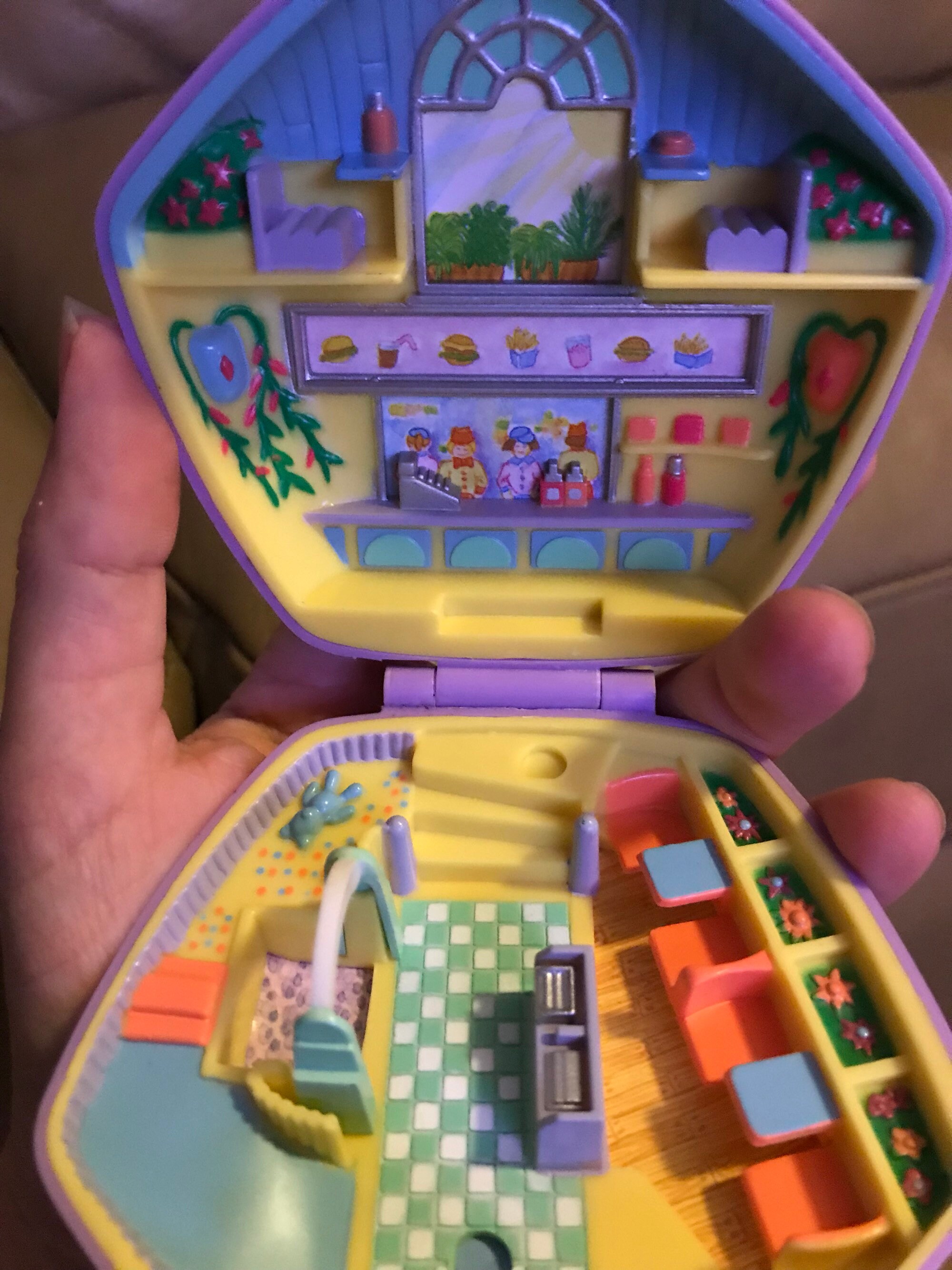 1992 Polly Pocket Fast Food Restaurant Etsy