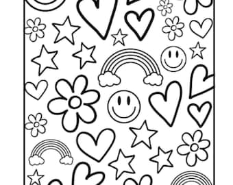 Thriving...but Only in My Imagination – Digital Coloring Page