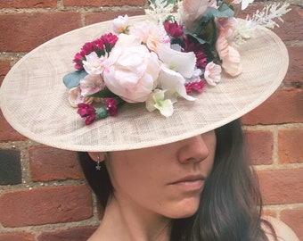 Wedding | Races | Special Occasion Hat/Fascinator/Hatinator | Handmade | Any Colour