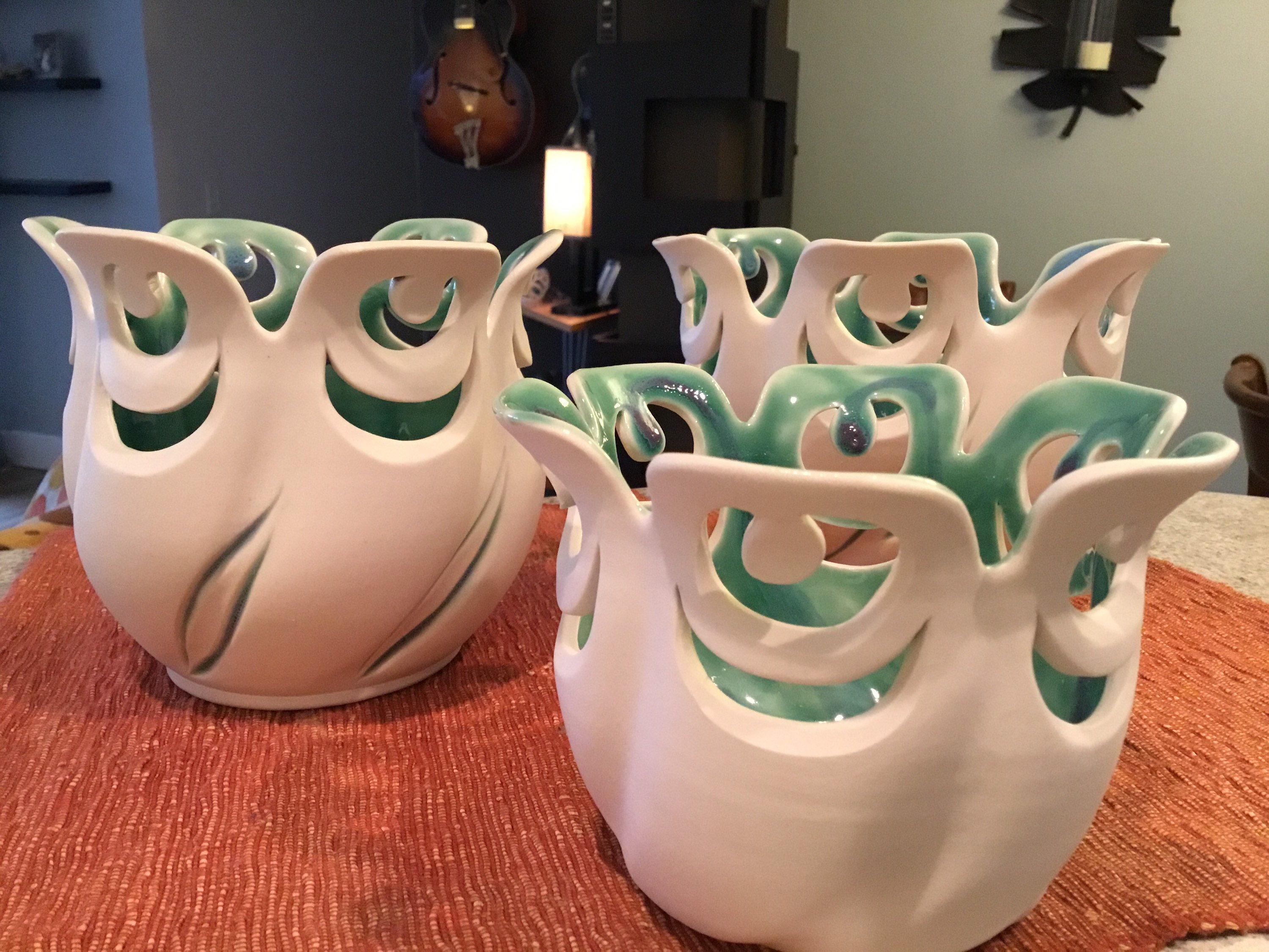 4 to 7 Unique Orchid Pot Handmade Orchid Pots Pierced Etsy