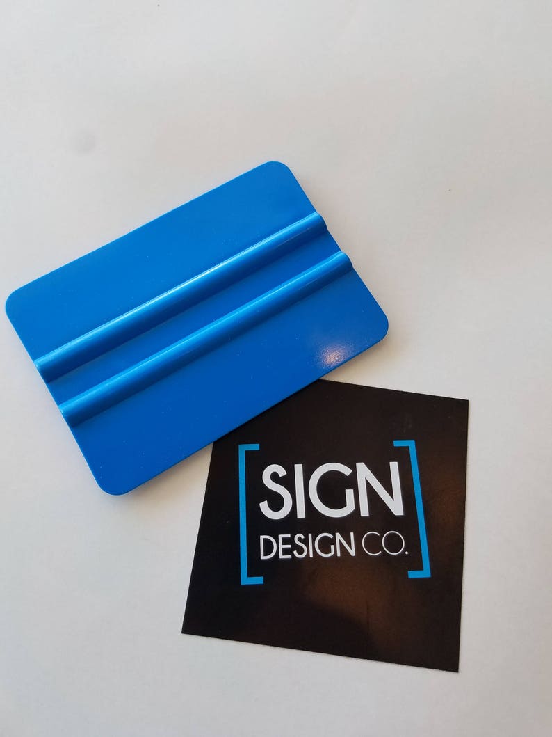 Squeegee for Decal Installation Application DIY Vinyl Sign Etsy
