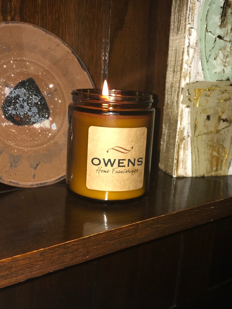 12 pack of 4 oz. Wood Wick Soy Candles in Amber Jars Etsy