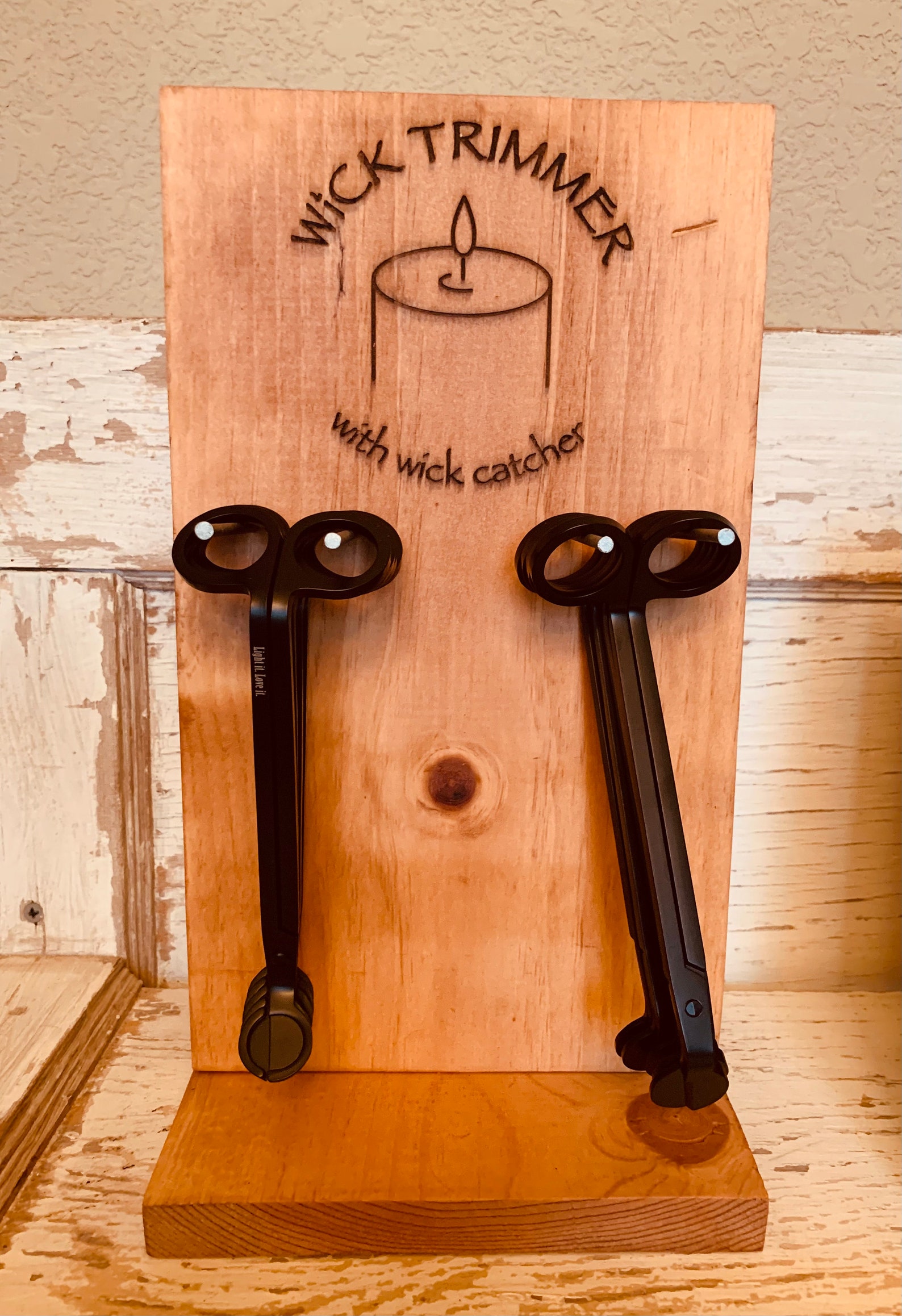 Steel Wood Wick Trimmer Candle Wick Trimmer Candle Etsy