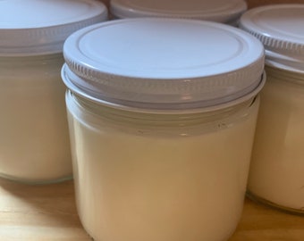 12 Pack of 8 oz. Soy Candles | Wood Wicks | Eco Friendly | Private Label Candles | Wholesale Candles