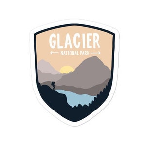 Glacier National Park – Aufkleber