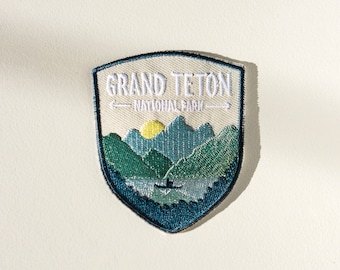 Grand Teton National Park – Iron On Patch