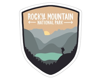 Rocky Mountain National Park – Weatherproof Sticker