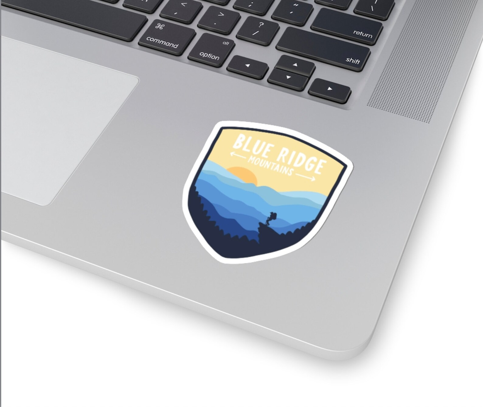 Blue Ridge Mountains Weatherproof Sticker | Etsy