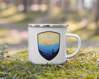 Blue Ridge Mountains – Enamel Camp Mug