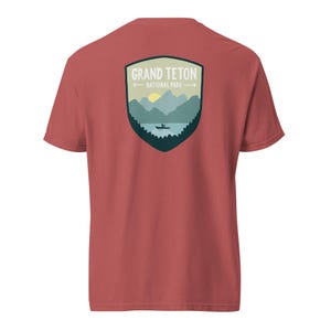 Grand Teton National Park – Komfortfarben Kurzarm-T-Shirt
