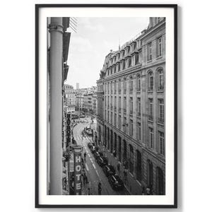 Gerahmter Fine Art Fotografie PARIS Druck - Frankreich Poster, Reise Wandkunst, Paris Fotografie, übergroßer Fine Art Print, Film Fotoabzug
