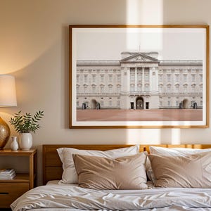 Buckingham Palace Print - London Photography, Extra Large Framed Wall Art