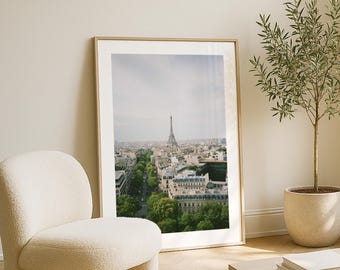 Paris Print - Eiffel Tower Photo, Framed Fine Art Photography, France Wall Art, Paris Photography, Extra Large Wall Art, Film Photo Print