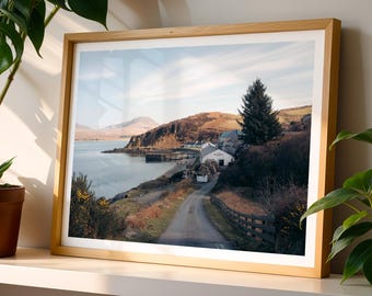 Whisky Print - Whisky Distillery Wall Art, Framed Fine Art Photography, Scotland Poster, Isle of Islay Photo, Whisky Gift