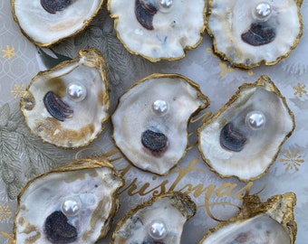 Oysters Shell Table Setting Oyster Shell Plates Oyster Shell Placing