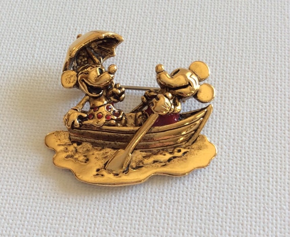 Disney Napier Minnie and Mickey Mouse Boat Ride Se