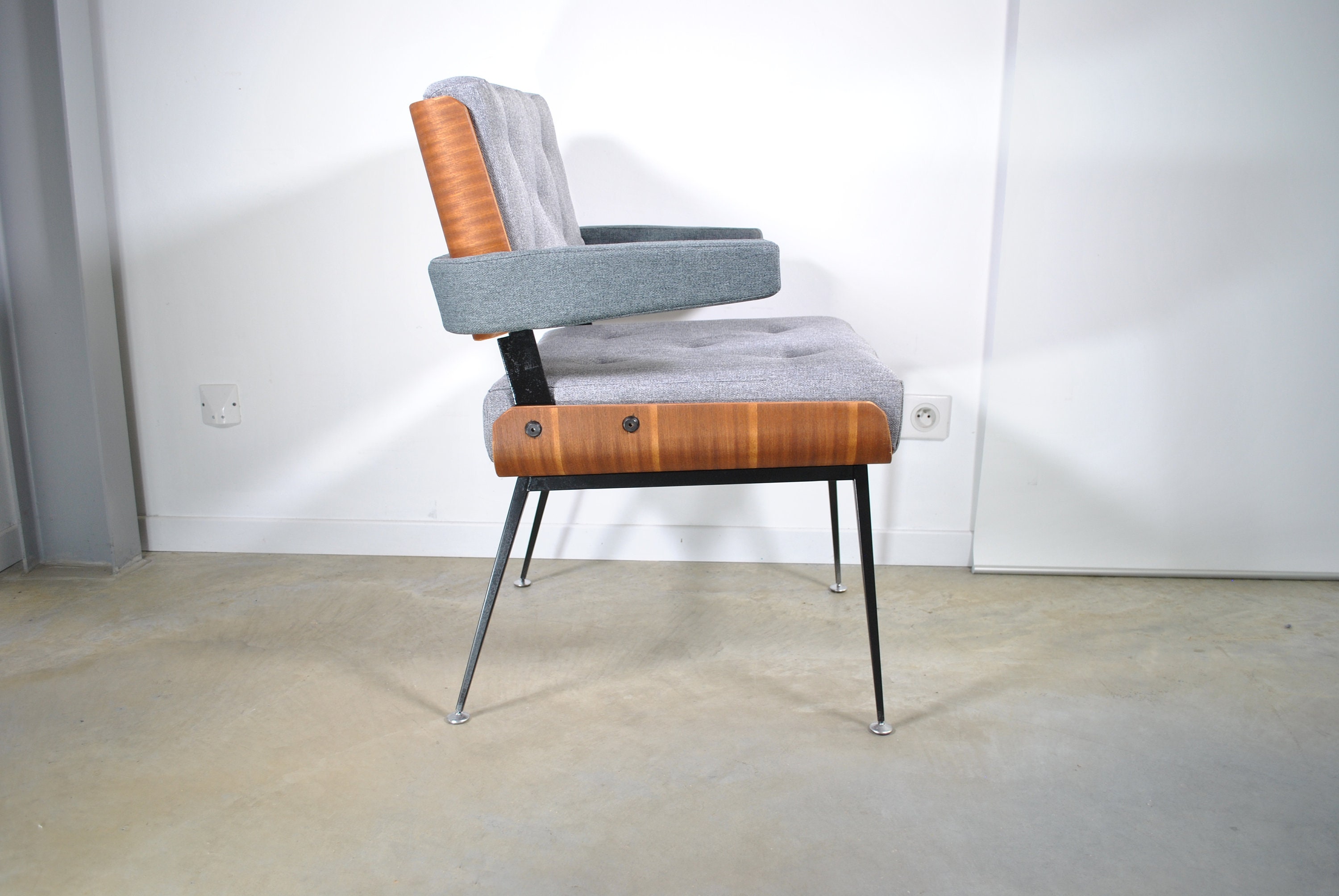 Fauteuil de Marque Marcom Modern'tube 1960