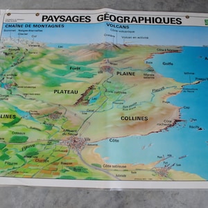 Mappa della scuola Paesaggi geografici