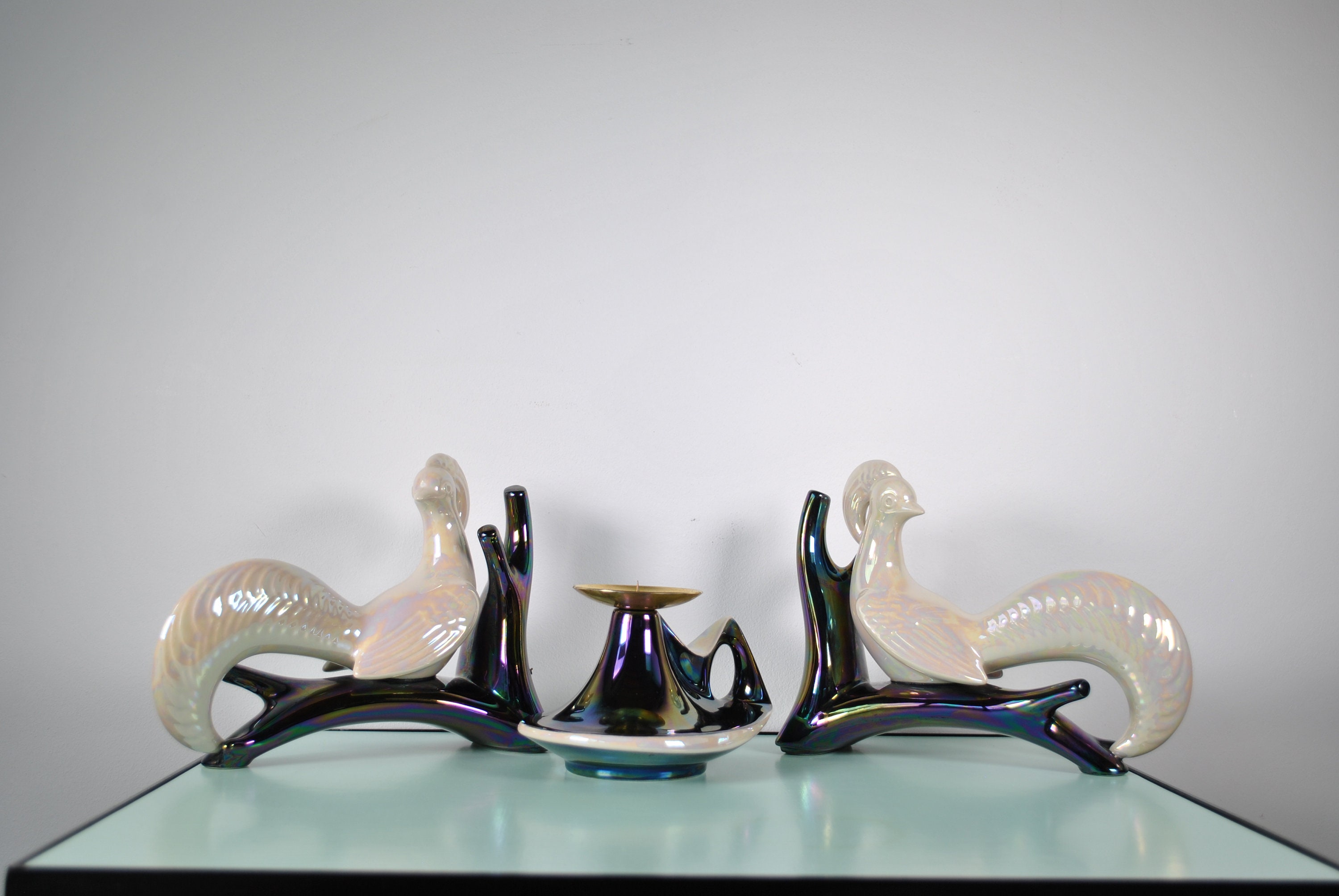 Ensemble Vintage Céramiques Verceram 1960