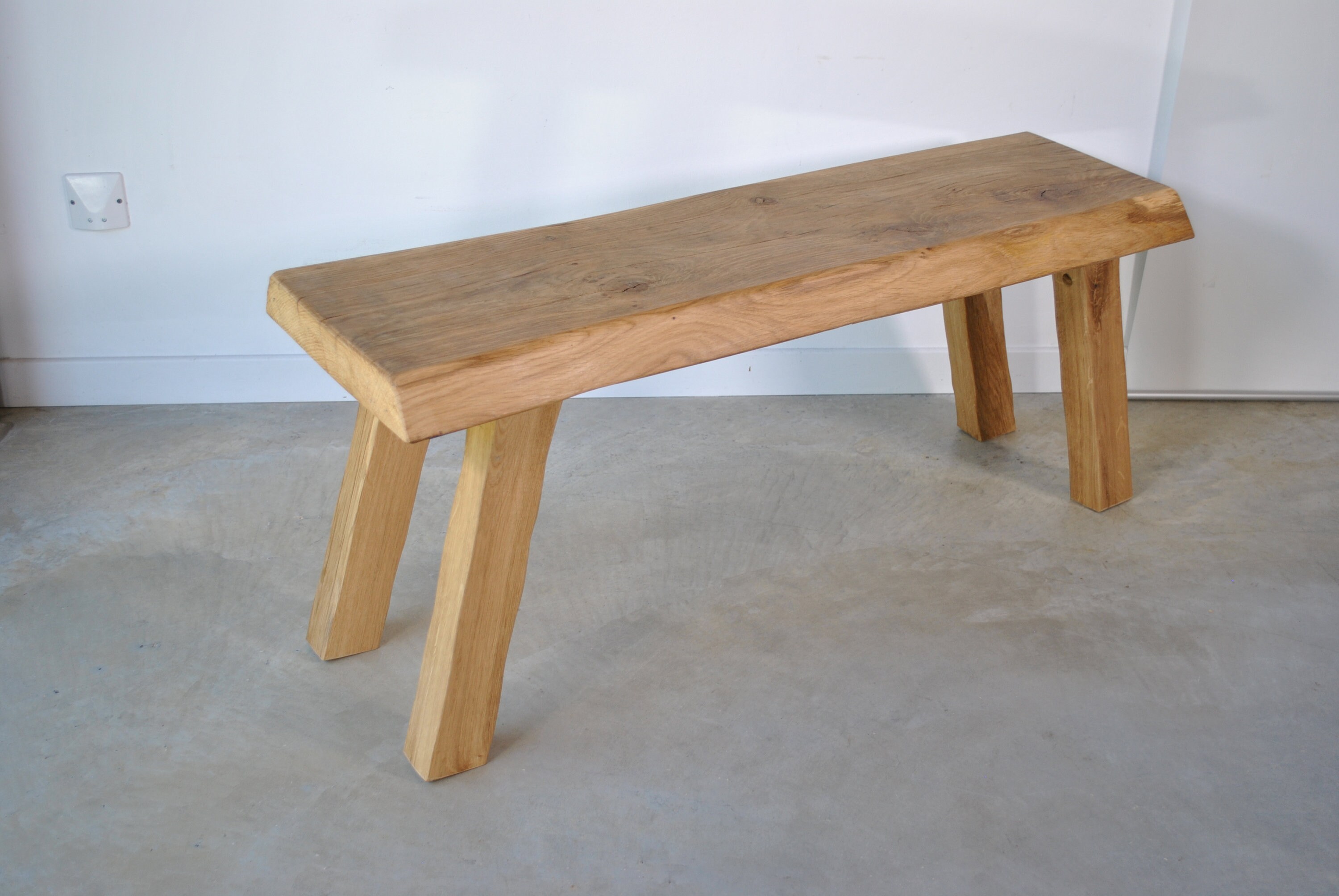 Solid oak coffee table 1950