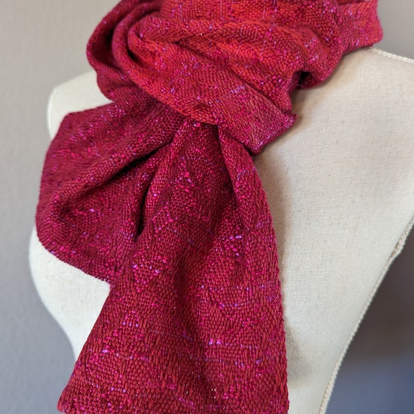 Goddiva Chiffon Scarf - Magenta