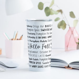 Fall Tumbler | Fall Mug | Fall Gift | | Custom Tumbler | Custom Mug | Personalized Mug | Personalized Gift | Insulated | Stainless Steel