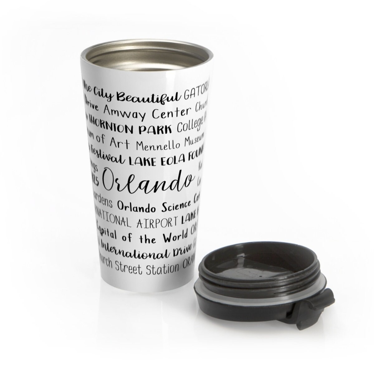 Personalized Orlando FL Travel Coffee Mug Unique Orlando Etsy
