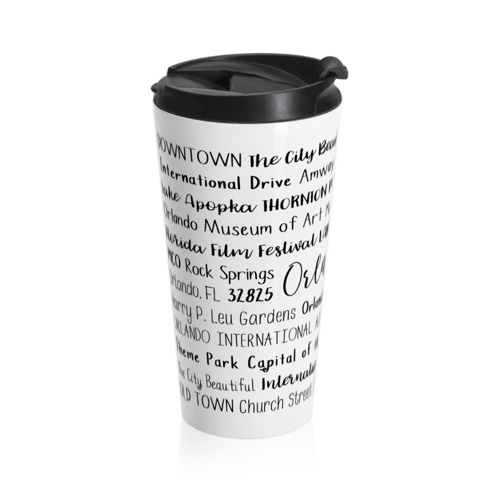 Personalized Orlando FL Travel Coffee Mug Unique Orlando Etsy