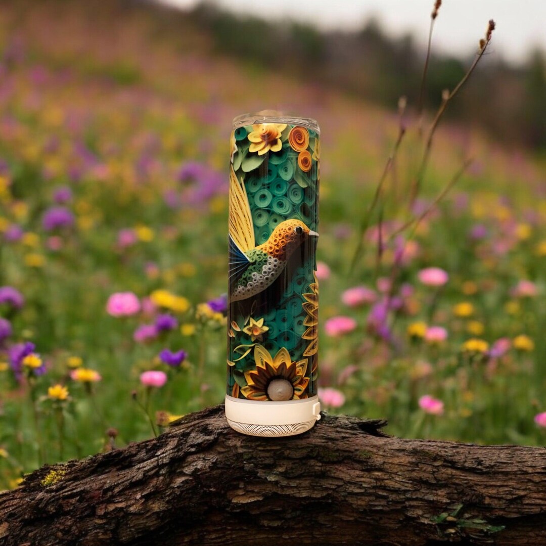 3D Humming Bird Speaker Tumblers - Etsy