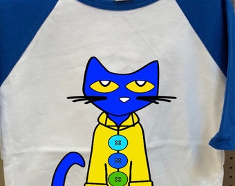 Pete the cat shirt | Etsy