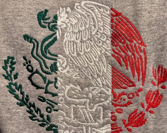 Mexican Hoodie, Mexican Flag Logo