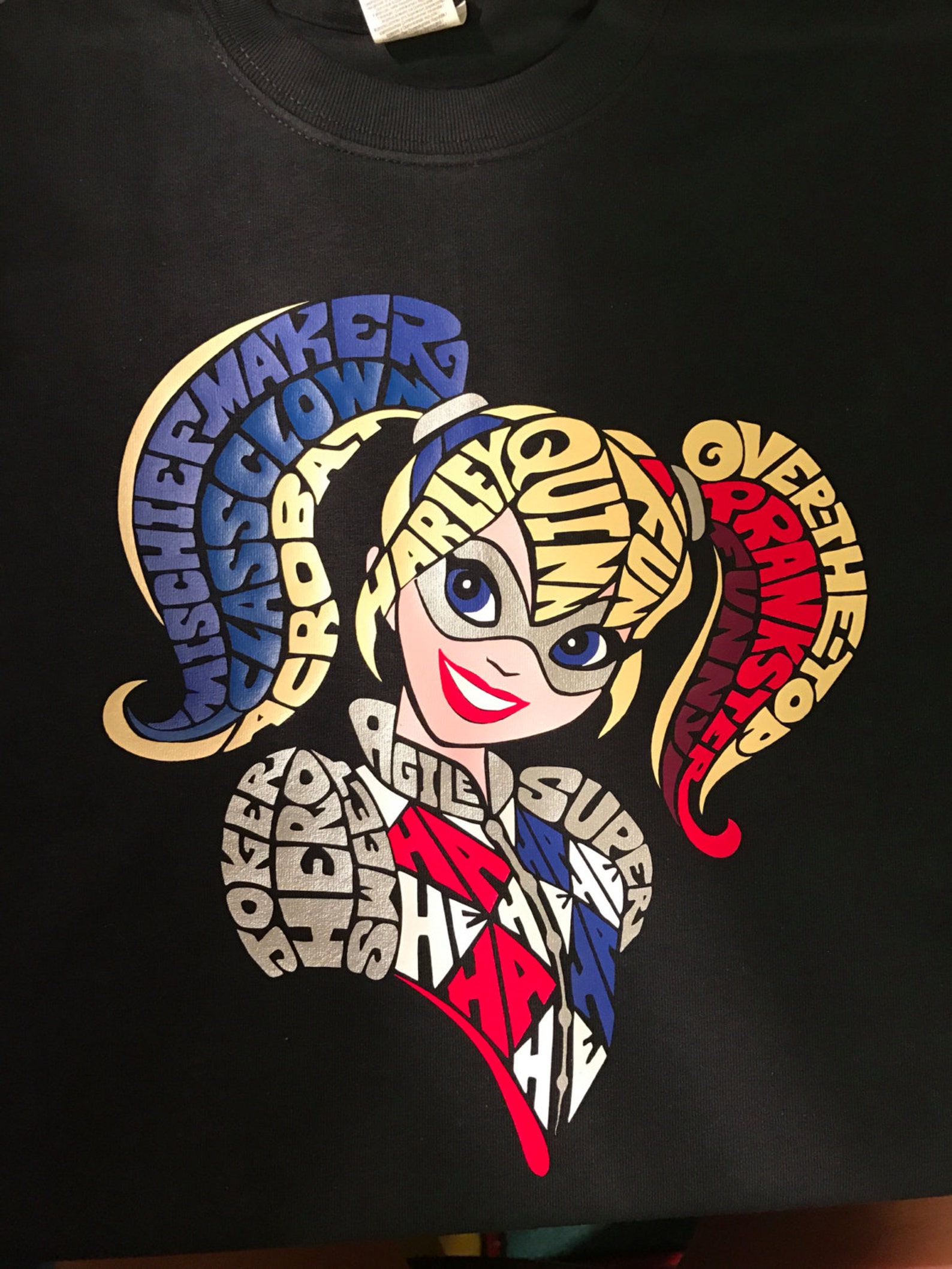 Harley Quinn Suicide Squad Kid Friendly Shirt for Kids Etsy