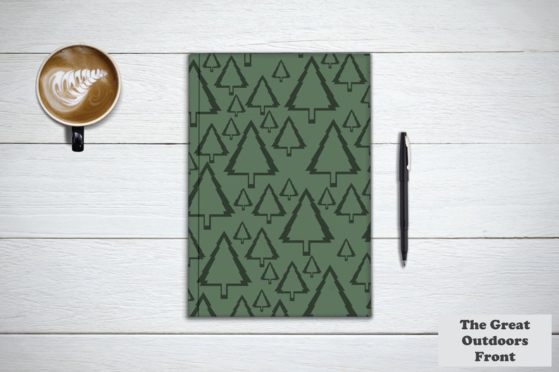 THE GREAT OUTDOORS Collection, Stationary Notebook. Travel Diary, Animal Journal and Nature Notebook. Nature Lover Gift. Adventure Awaits. image 5