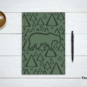 THE GREAT OUTDOORS Collection, Stationary Notebook. Travel Diary, Animal Journal and Nature Notebook. Nature Lover Gift. Adventure Awaits. image 1