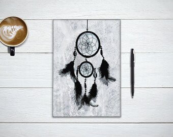 The Dream Catcher Dream Journal, Native Inspired Notebook, Manifest Your Visions, Dreams, and Desires, Sketchbook, Diary, or Log.