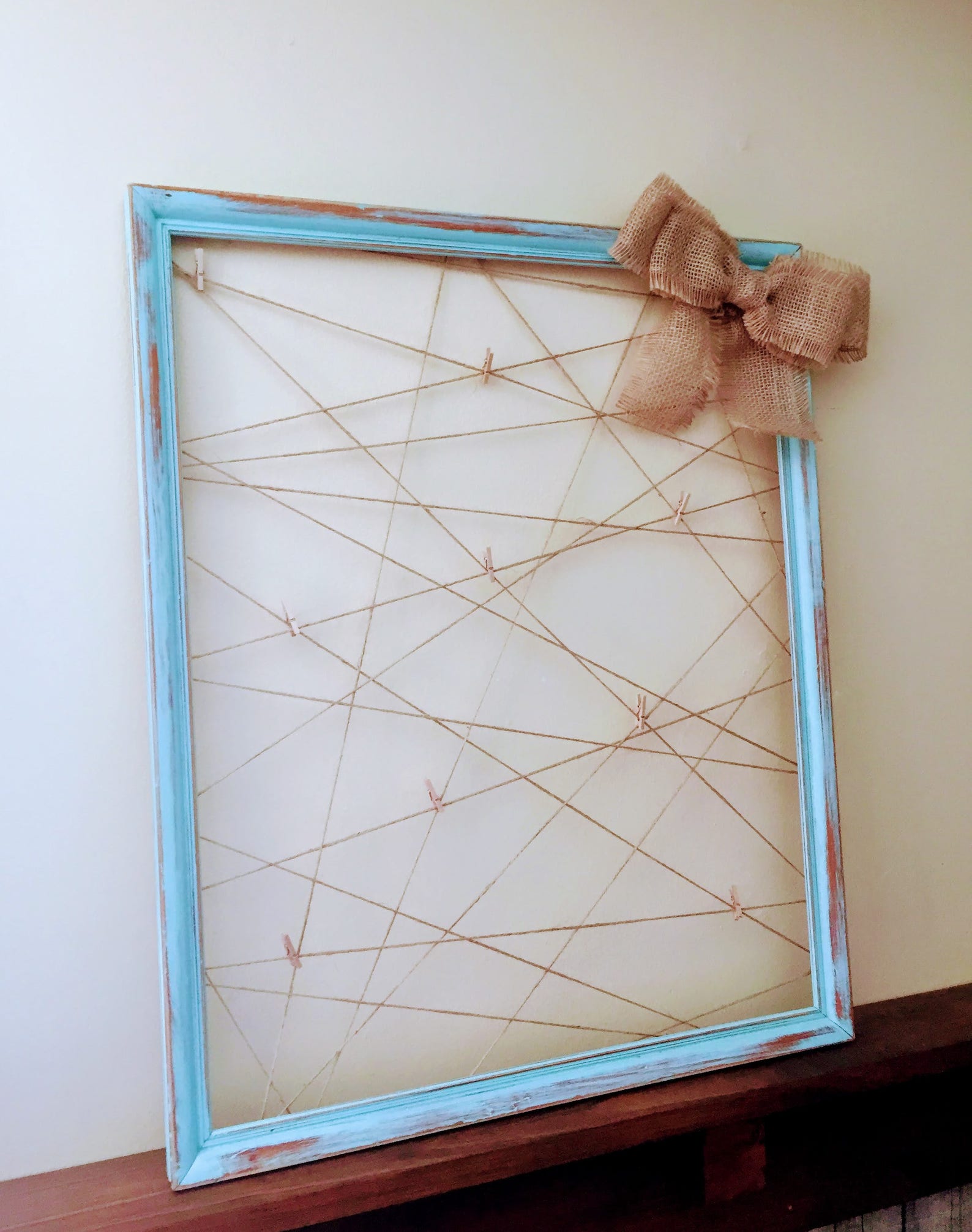 Upcycled Twine Memo & Photo Frames - Etsy