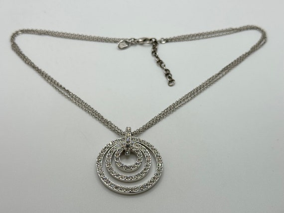 Vintage 1990s NOLAN MILLER Pendant Necklace - Tri… - image 3