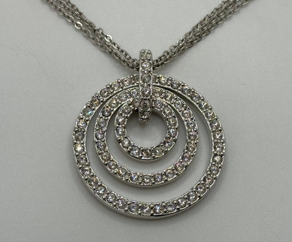 Vintage 1990s NOLAN MILLER Pendant Necklace - Tri… - image 1