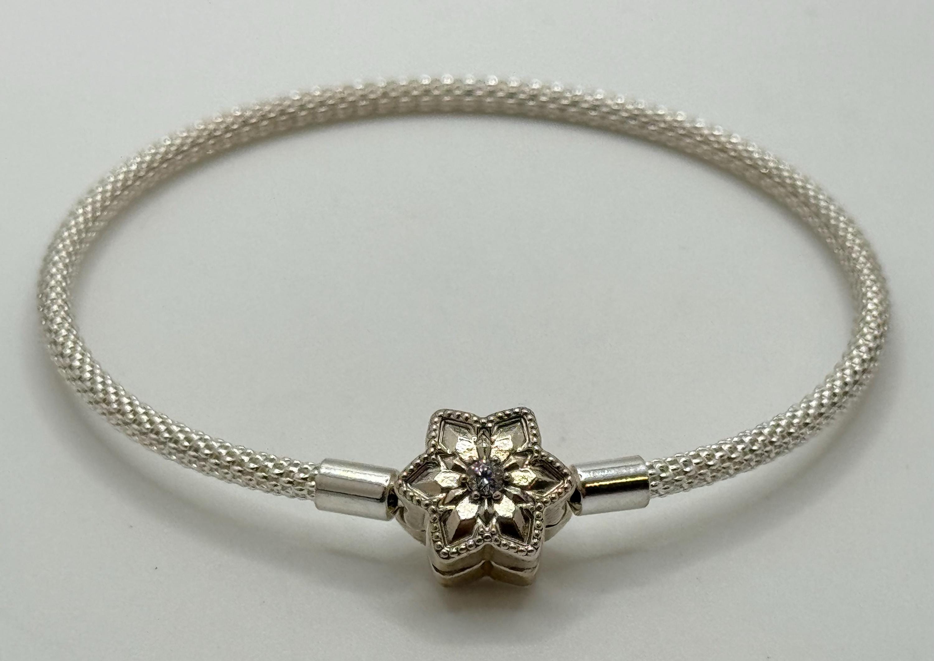 Pandora shine mesh bangle discount