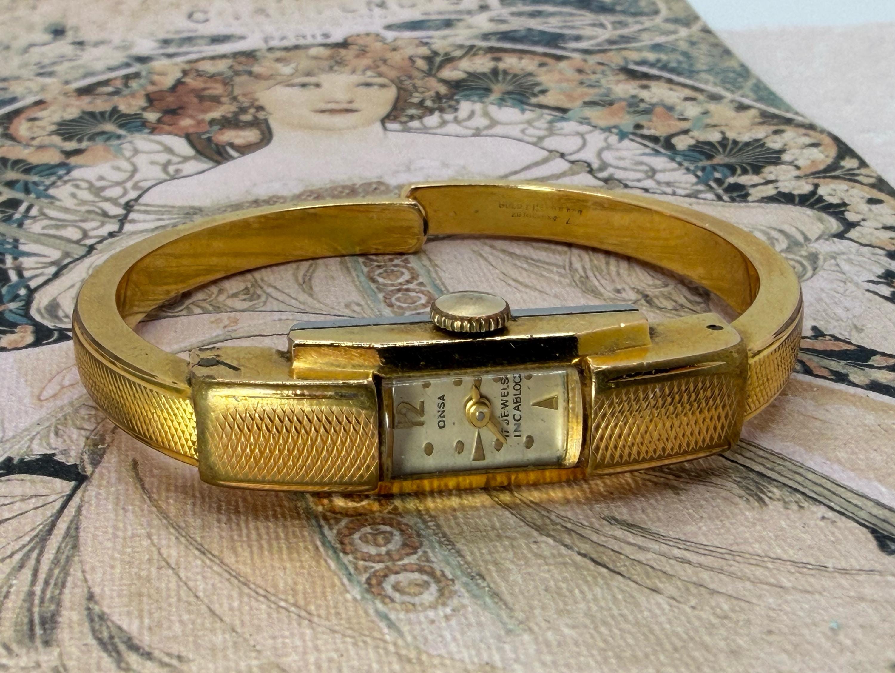 Ladies Consul Swiss Watch Vintage Consul 10 K Gold Plated Watch, Swiss Made, Working  main image 2