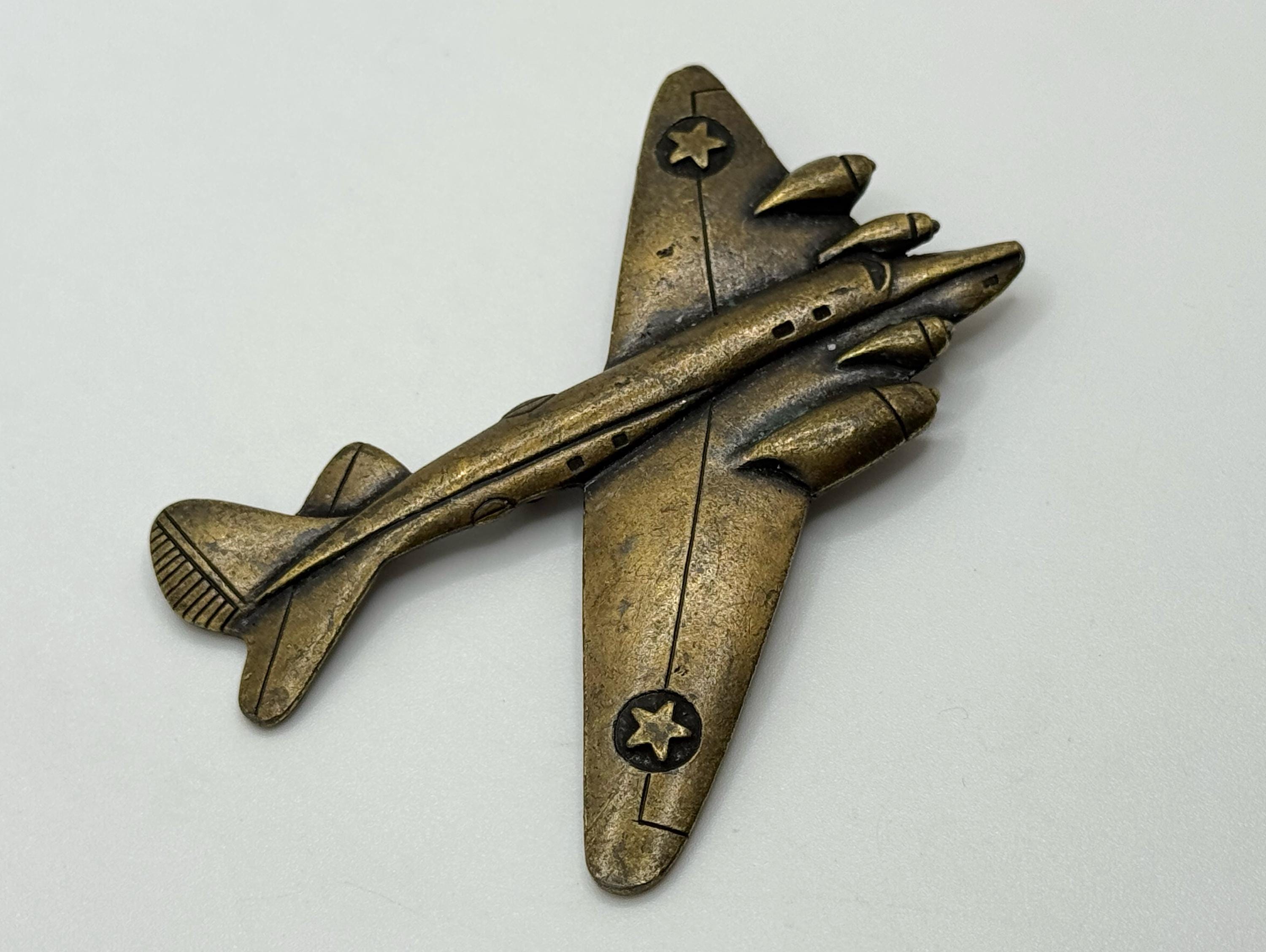 航空機・ヘリコプター ANTIQUES VINTAGE OLD BROOCH AIRCRAFT WW2 $_12.JPG?set_id=880000500F
