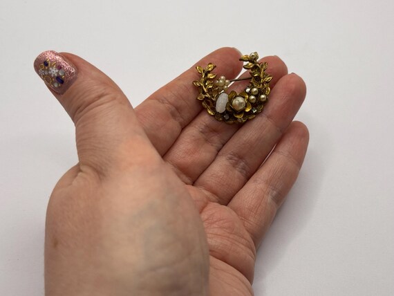 Vintage 1930s/40s unsigned Miriam Haskell Frank H… - image 5