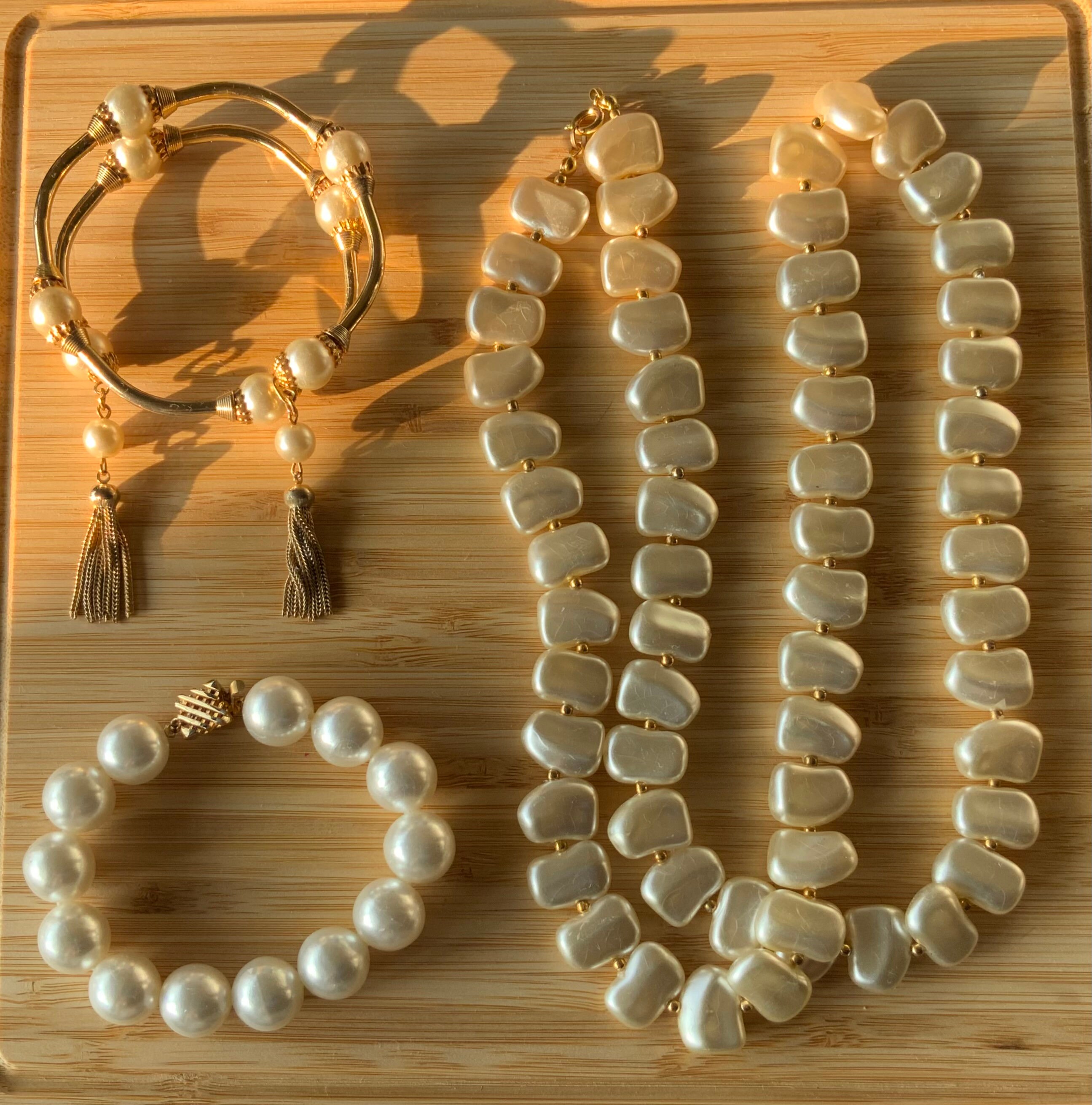Bulk 100 Half Drilled White Faux Shell Pearl Beads Mother Of Wedding Jewelry  Finding 4mm - 25mm - Yahoo Shopping