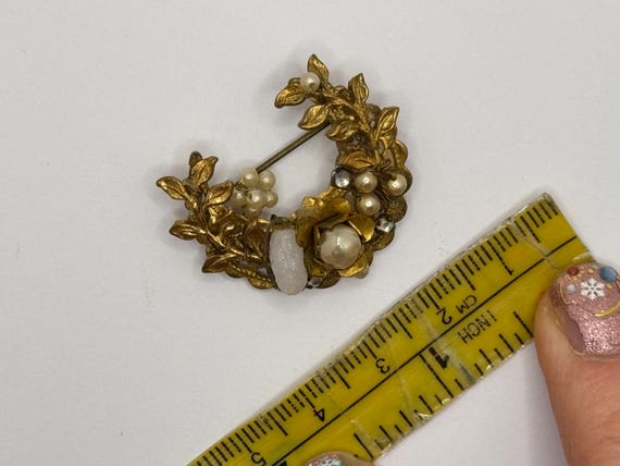 Vintage 1930s/40s unsigned Miriam Haskell Frank H… - image 2