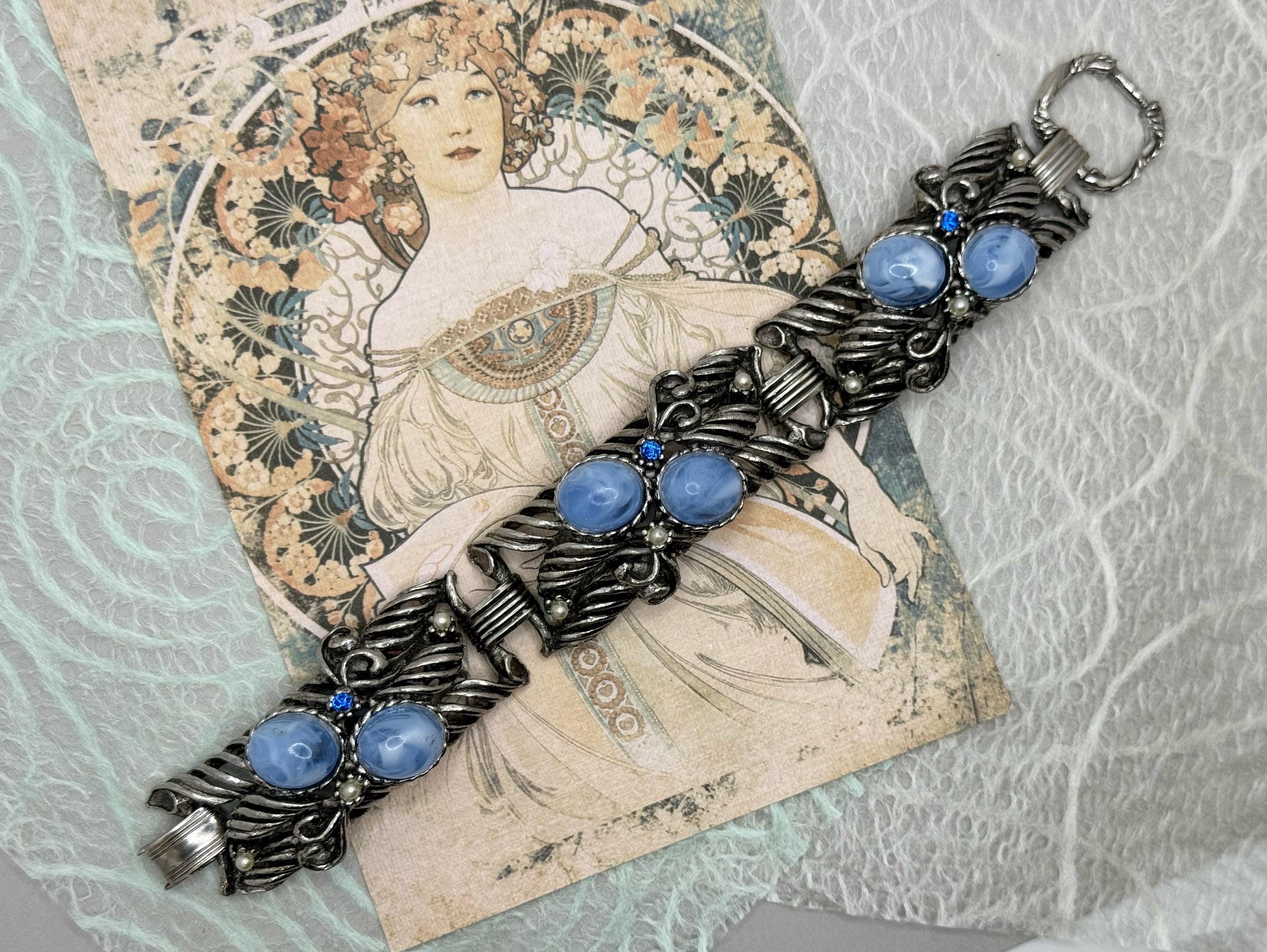 Blue Selro Bracelet - Etsy